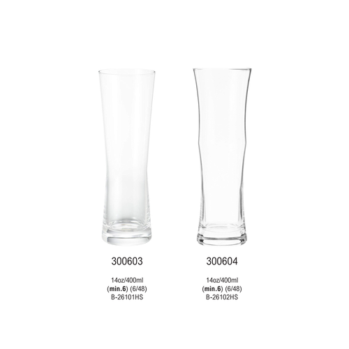 14 oz Glass Tumbler B-26101HS